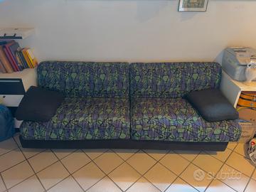 Divano moderno tessuto jacquard