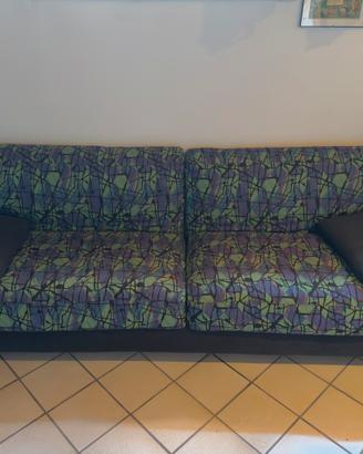 Divano moderno tessuto jacquard