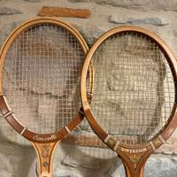 Racchette tennis vintage coppia