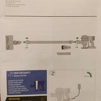 ricambi Dyson V6 anche pezzi singoli.