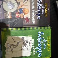Coppia di libri “diario di una schiappa”