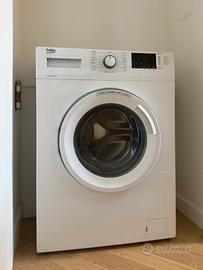 Lavatrice slim Beko WTXS61032W/IT