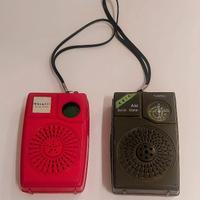 2x Radio portatili a transistor - vintage anni '70