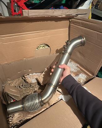 Downpipe libero darkside per bmw 118d f20 LCI