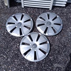 3 copri cerchio Volkswagen da 15