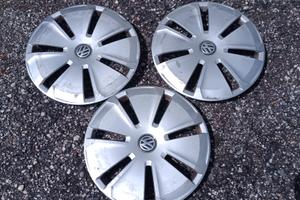 3 copri cerchio Volkswagen da 15