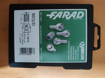 bulloni antifurto ruote  panda Fiat lancia alfa