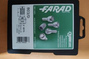 bulloni antifurto ruote  panda Fiat lancia alfa