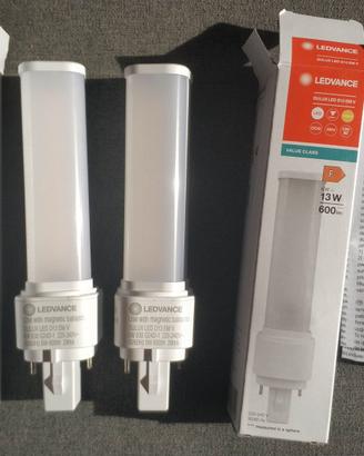 2 lampade LED Ledvance Osram Dulux D13 G24d-1
