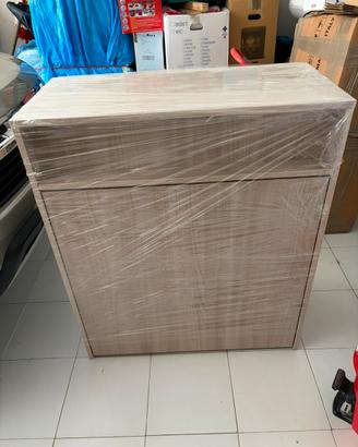 Letto a scomparsa bifacciale con tavolo Maconi