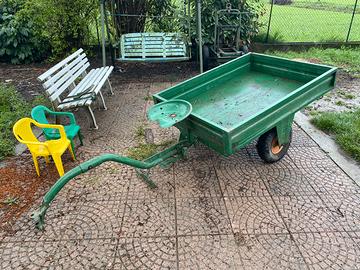 Carrello rimorchio goldoni motocoltivatore carro
