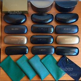 Fodero custodia scatola occhiali sole vista GUCCI