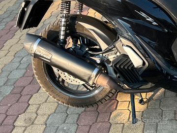 scarico completo leovince sh 125/150