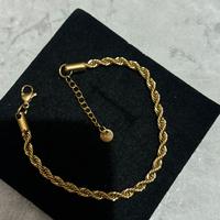 Bracciale intrecciato acciaio inossidabile