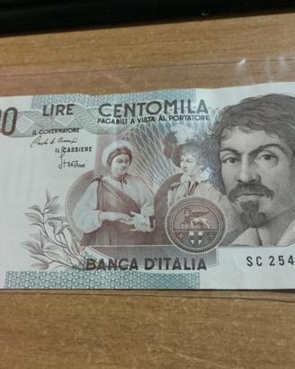 K3337NN-Banconota 100000 Lire