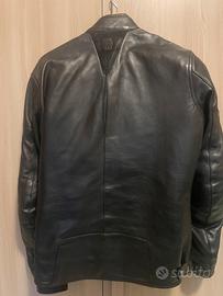 Giubotto moto in pelle