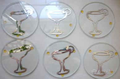 Supporti inrti in vetro.