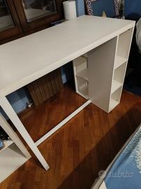 Scrivania alta con libreria (stending desk) nuovo