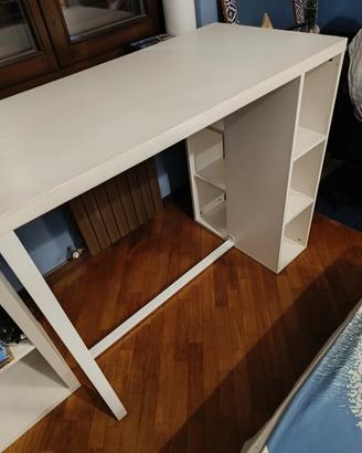 Scrivania alta con libreria (stending desk) nuovo