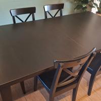 tavolo Ikea bjursta nero 