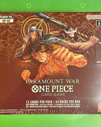 One Piece OP02 BOX Red bottom 