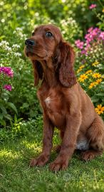 Vendita splendidi Setter irlandesi