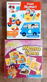 Clementoni Primi Numeri + Winx Memo (3-5anni)