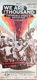 Poster del film We Are The Thousand 