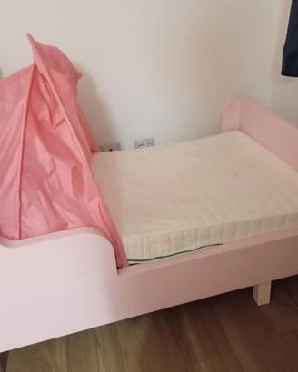 Letto allungabile per bambina Ikea busunge