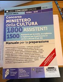 ministro della cultura 1800 assistenti