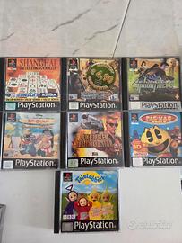 Lotto giochi playstation 1