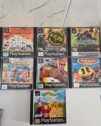 Lotto giochi playstation 1