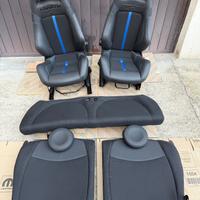 Interno Sedili SABELT in Pelle 500 Abarth 595 695 