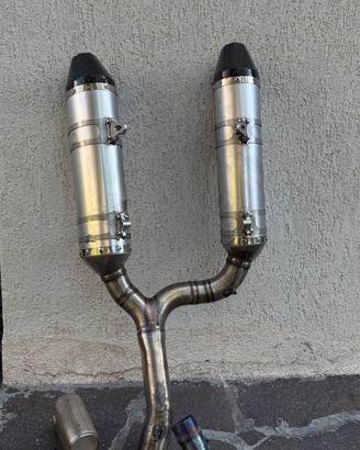 Doppio scarico tm 450/530