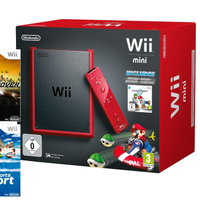 Nintendo Wii mini completa + 3 giochi inclusi