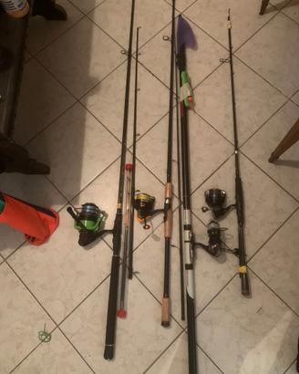 Attrezzatura completa pesca