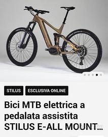 Bici MTB elettrica a pedalata assistita STILUS