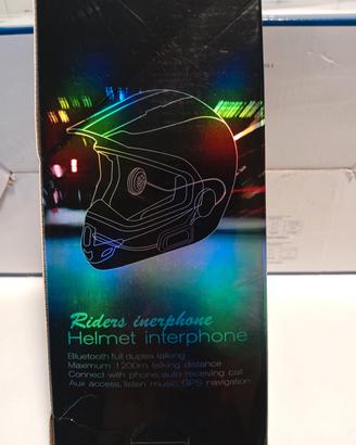 Interfono Bluetooth da casco per motociclisti