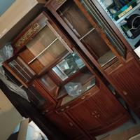 credenza stile liberty 