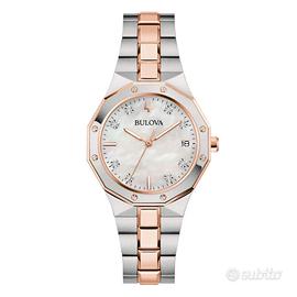Orologio Bulova 98P235 octagon Quarzo Donna