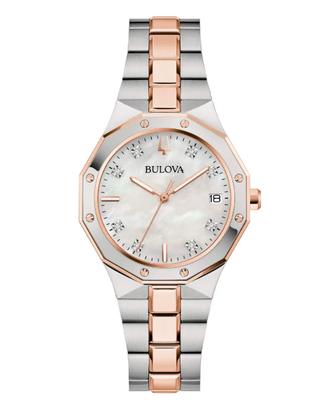 Orologio Bulova 98P235 octagon Quarzo Donna