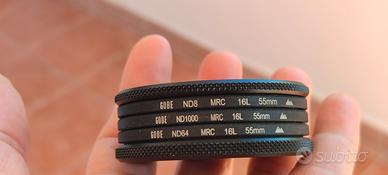 kit filtri Nd Gobe 55 mm