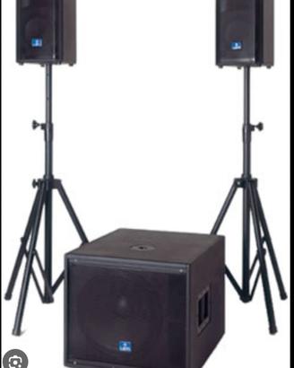 impianto audio "Ciclope"