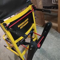 sedia a rotelle scendi scale con pattino 
