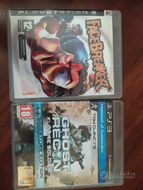 Giochi PS3 facebreaker -Ghost Recon future Soldier