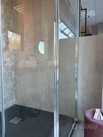 BOX DOCCIA PROFILO MINIMAL 120X80