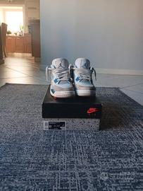 Nike air Jordan 4 Military Blue, taglia 39