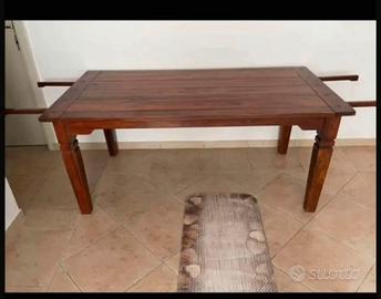 Tavolo stile rustico