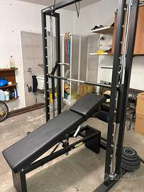 Technogym Multipower + panca regolabile + accessor