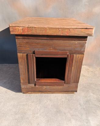 CUCCIA PER CANI DI PICCOLA TAGLIA IN LEGNO